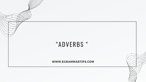 Adverbs